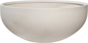 Pottery Pots Schaal-Plantenbak Morgana Zandsteen Wit D 53 5 cm H 22.5 cm