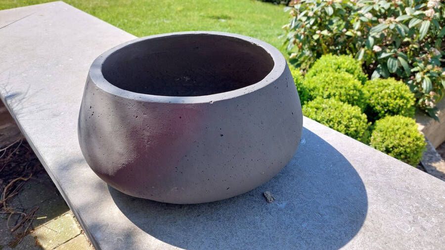 Pottery Pots St. Cruz bloempot chocolate Ø 30cm