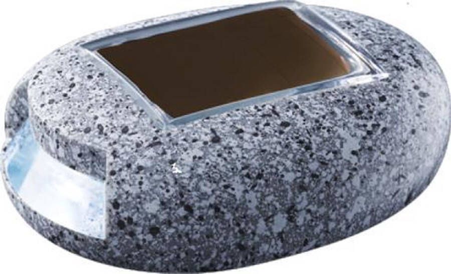 POWERplus Cricket Solar LED Tuin Padverlichting | in steenvorm | amorphous zonnecel