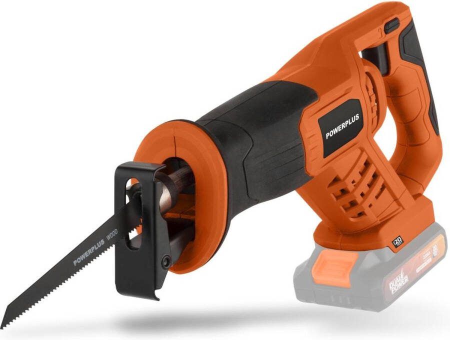 Powerplus Dual Power accu reciprozaag POWDPO3500- 20V zaagmachine zonder accu en lader geereedschap