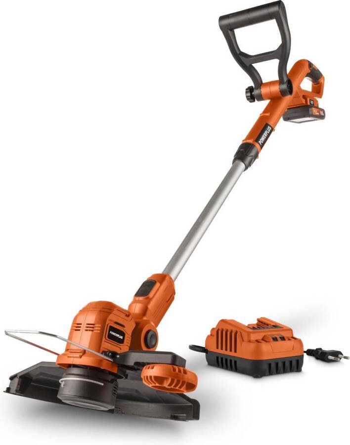 Powerplus Dual power garden POWDPG75421 20 V Geborsteld Grastrimmer 20V Ø 260mm incl. batterij 20V 2.0Ah en lader