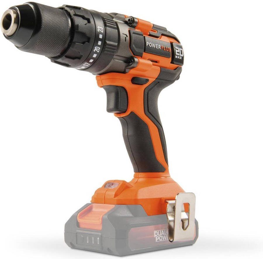Powerplus Dual Power POWDP15200 Accuboormachine met klop functie 20V Excl. accu en lader