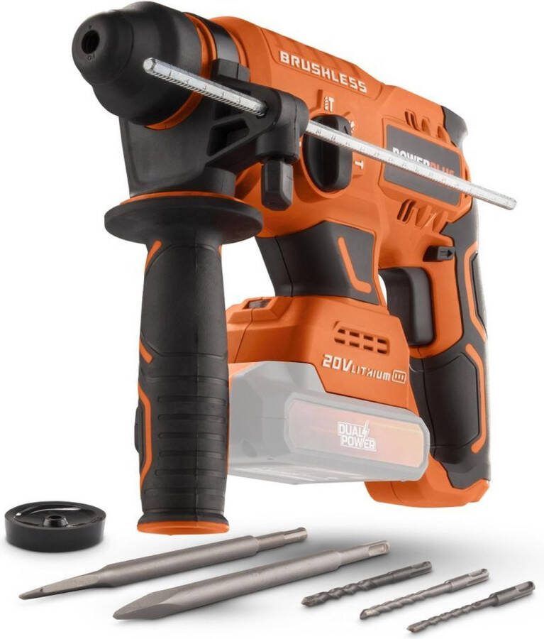 Powerplus Dual Power POWDP15630 accu boorhamer 20V zonder accu