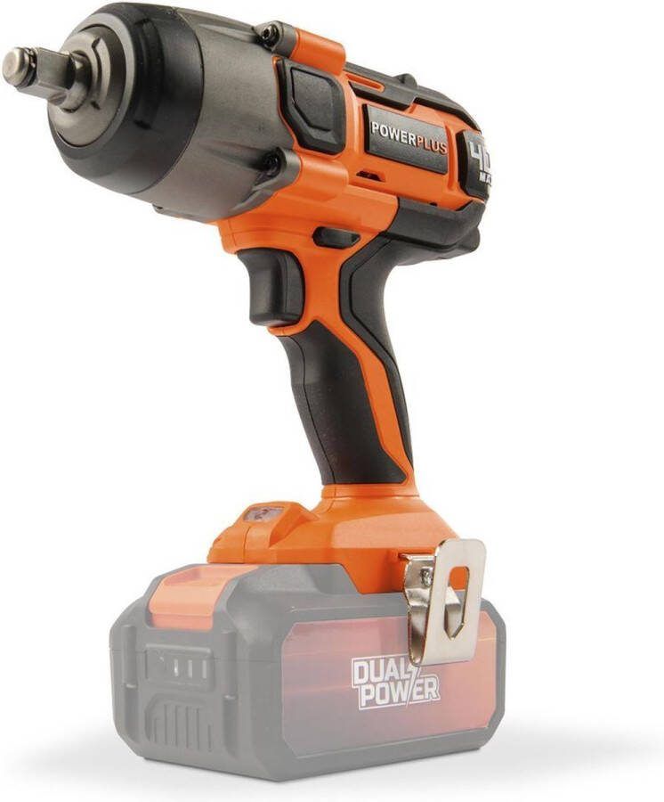 Powerplus Dual Power POWDP20400 slagmoersleutel 40V Li-ion zonder batterij