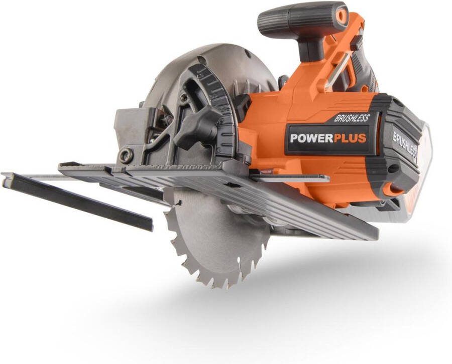 Powerplus Dual Power POWDP25200 accu cirkelzaag 20V Li-Ion 165mm zonder accu