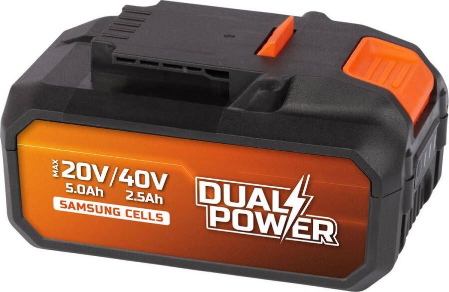 Powerplus Dual Power POWDP9037 2x20V Accu 2x20V Li-ion 5.0 2.5Ah