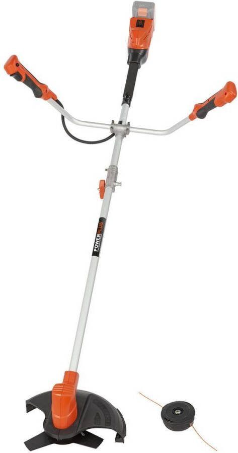 Powerplus Dual Power POWDPG7551 2 in 1 Bosmaaier accu 40V Brushless Maaibreedte Trimmer 320mm Bosmaaier 255mm Excl. accu en lader Incl. trimmerdraad en maaischijf