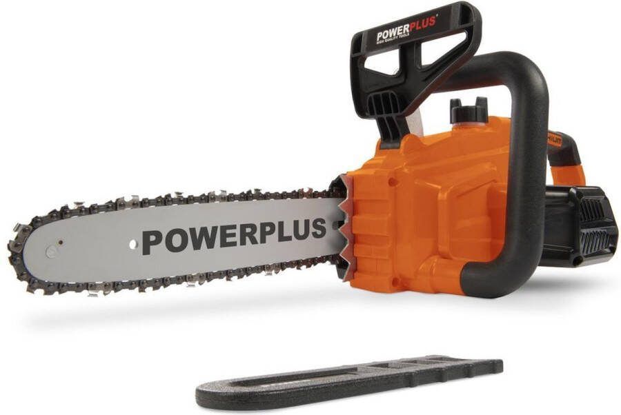Powerplus Dual Power POWDPG7570 Accu kettingzaag 20V Zwaardlengte 300mm Automatische kettingsmering Excl. accu en lader Incl. 1x ketting en 1x zwaard