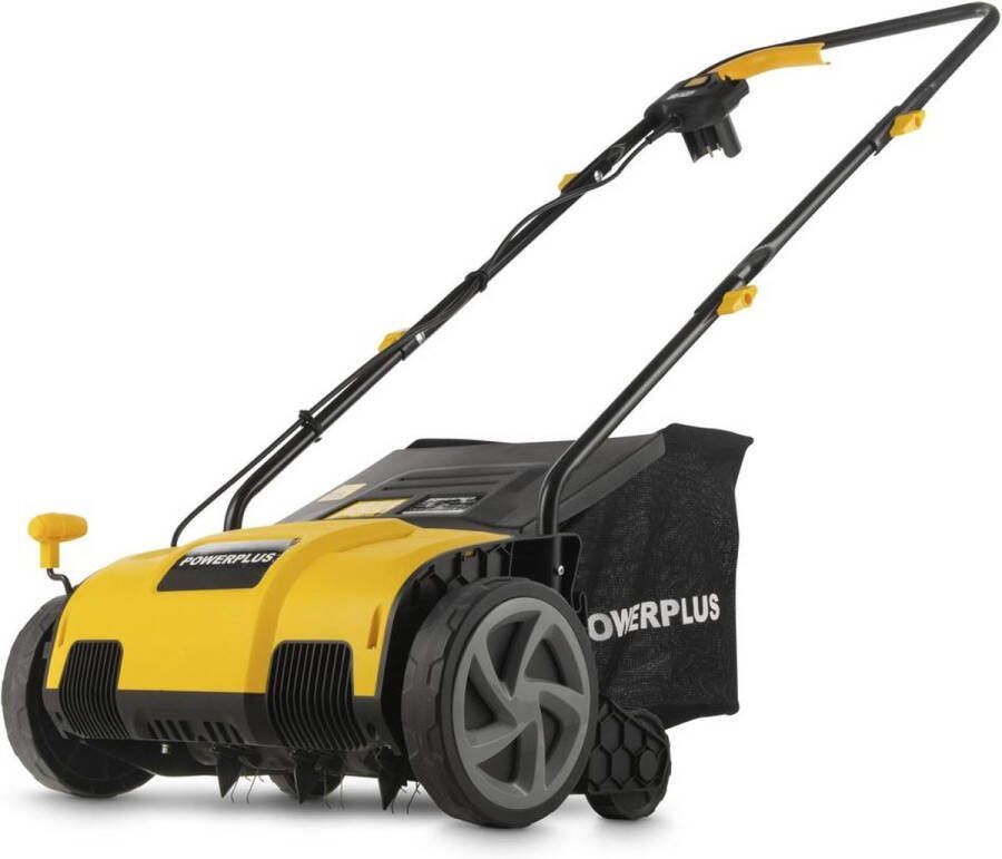 Powerplus elektrische verticuteerder POWXG75130 1300 W en 320 mm snijbreedte 2-in-1 ventilator en elektrische verticuteerder voor je tuin