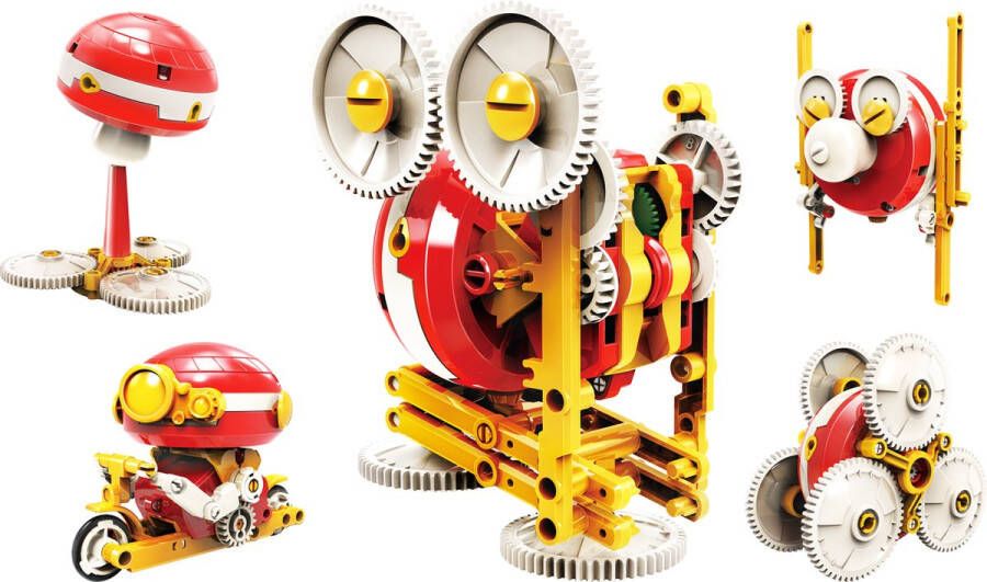 POWERplus Gyroscoop STEM Speelgoed Constructie Set | 5 in 1 educatief speelgoed bouwpakket