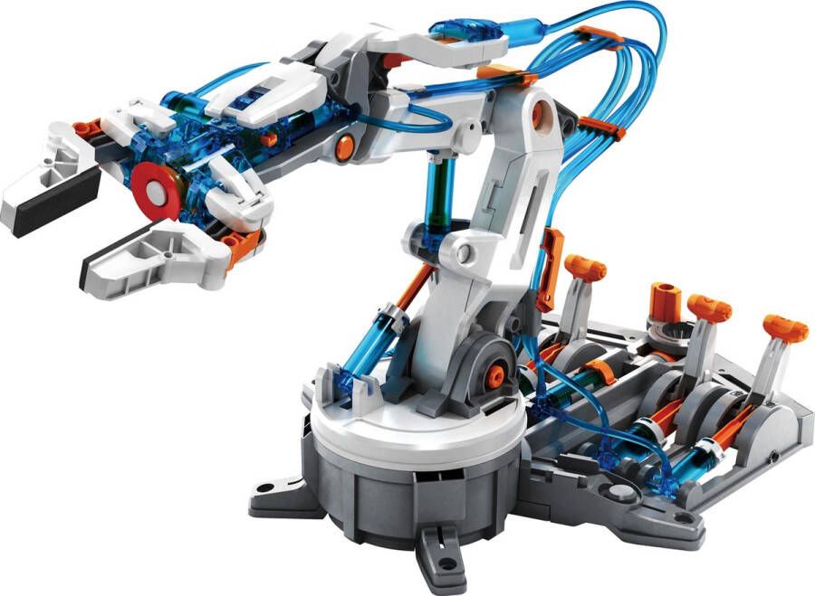 POWERplus Octopus Water Hydraulische Robot Arm Hydrauliek Speelgoed| Educatief Speelgoed Experimenteerset | Bouwpakket Robotarm | STEM speelgoed