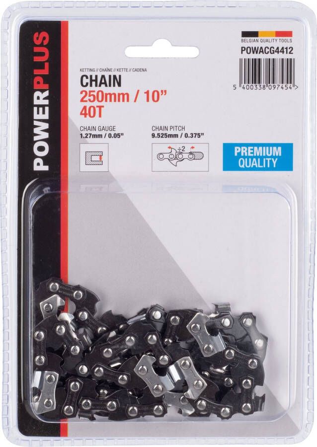 Powerplus POWACG4412 Ketting 10 250mm 40T Premium