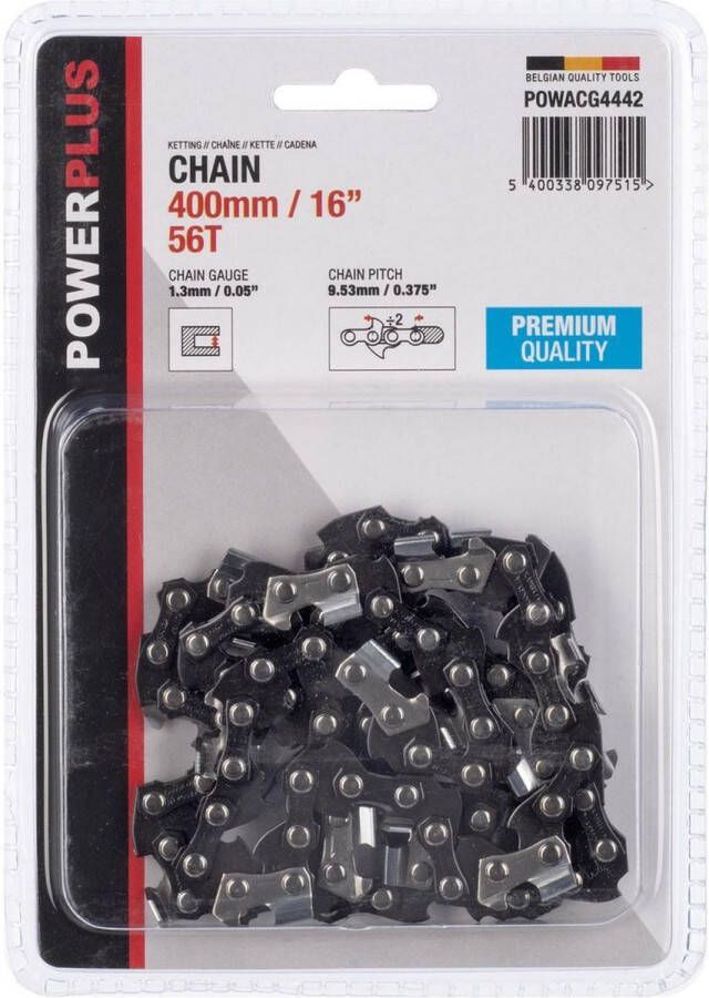 Powerplus POWACG4442 Ketting 16 400mm 56T Premium