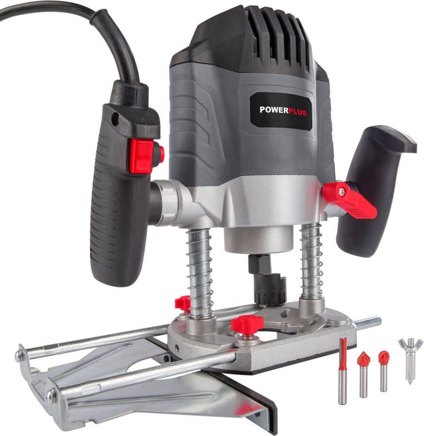 Powerplus POWE80020 Bovenfrees 1200W + 3 router bits