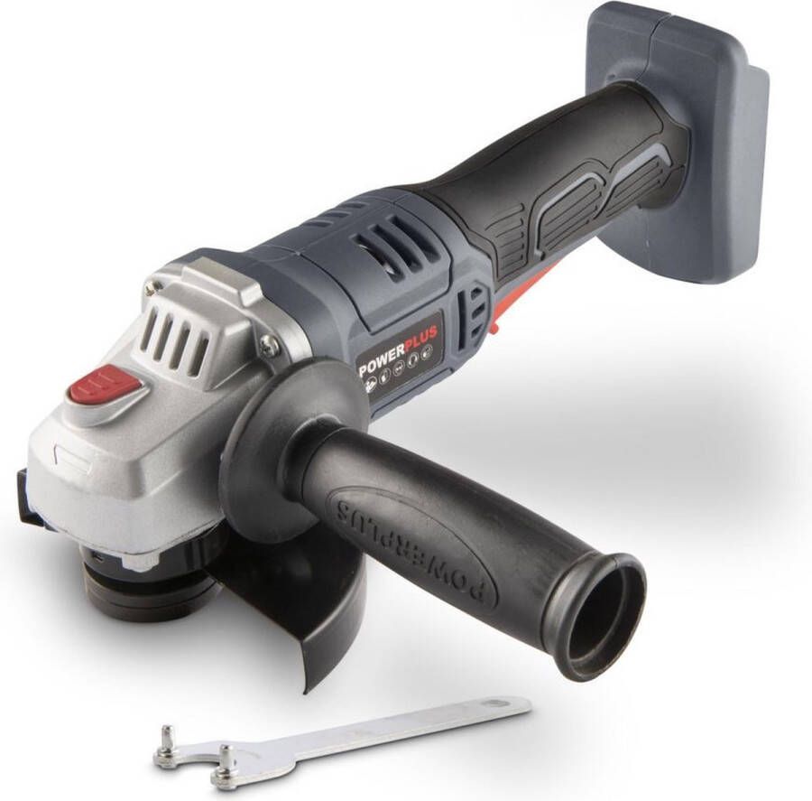 Powerplus POWEB3510 Accu haakse slijper 18V 115mm schijfdiameter Excl. accu en lader Excl. slijpschijf 115mm