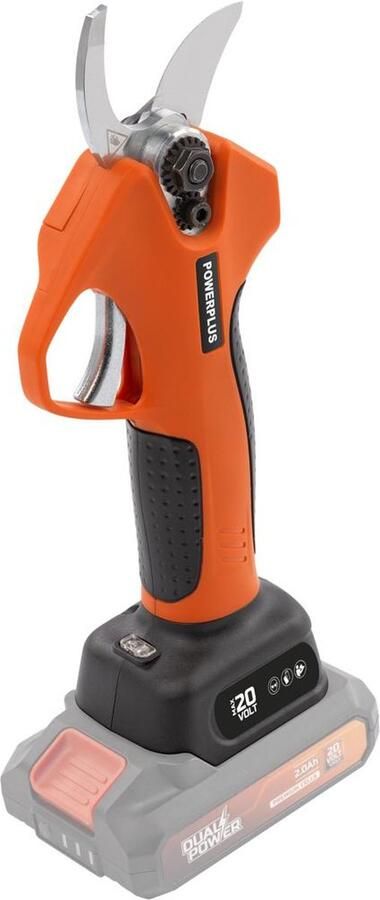 POWERplus Dual Power Accu Snoeischaar POWDPG80510 – 20V borstelloos – 30mm – excl. Batterij en lader