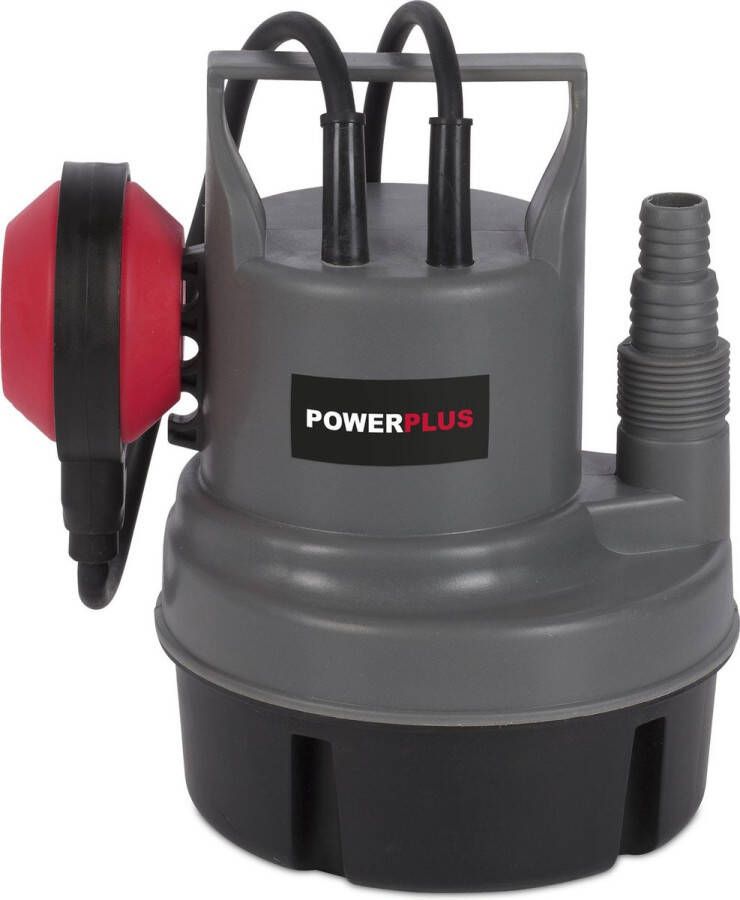 Powerplus POWEW67900 Dompelpomp Waterpomp 200W 3500 l h Voor schoon water Incl. vlotter