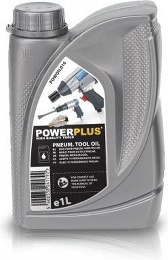 Powerplus POWOIL016 Pneumatische olie 1 liter olie voor pneumatische machines