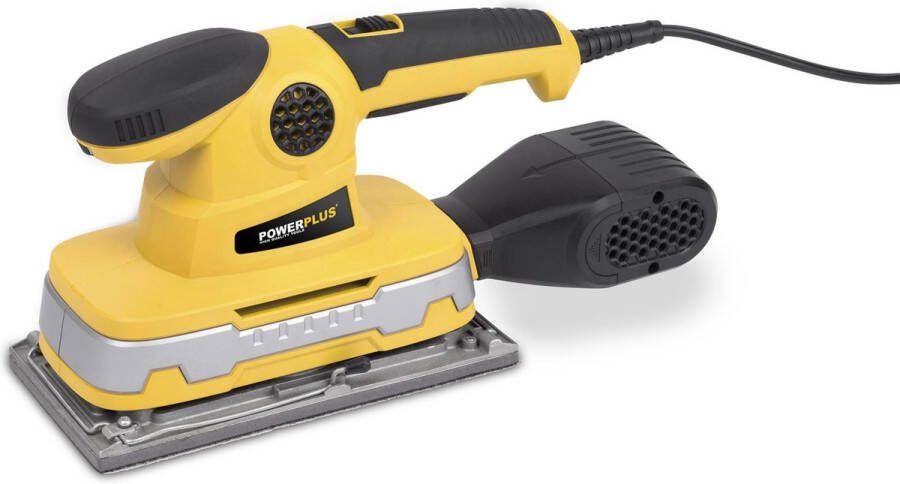 Powerplus POWX0440 Vlakschuurmachine 330 W 115 x 230 mm schuuroppervlak incl. 1 vel schuurpapier