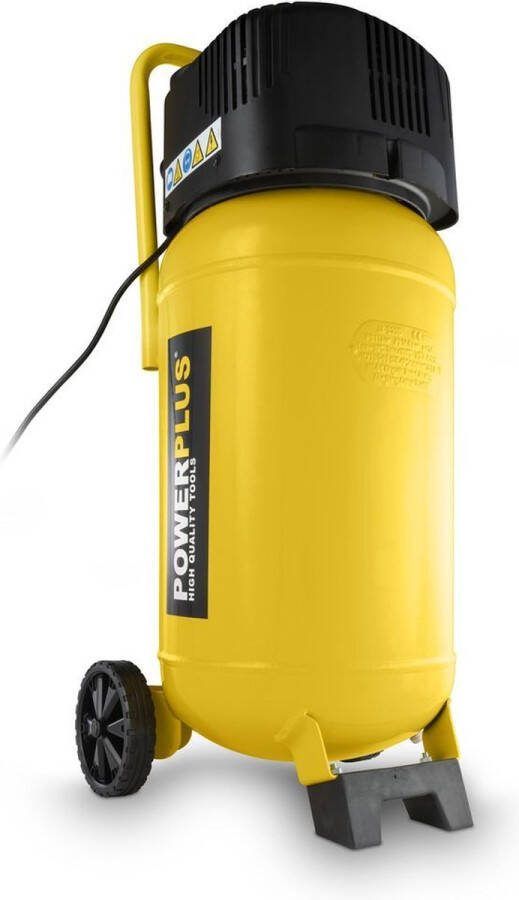 Powerplus POWX1750 Compressor Luchtcompressor 1500W 10 bar Olievrij 50L tankinhoud