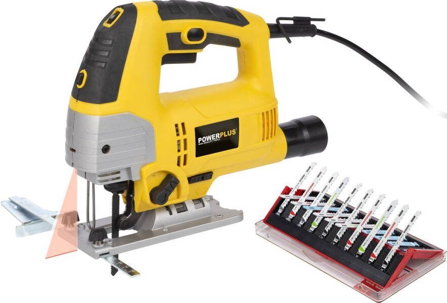 Powerplus POWXJSS2 Decoupeerzaag 810W + Decoupeerzaagbladen