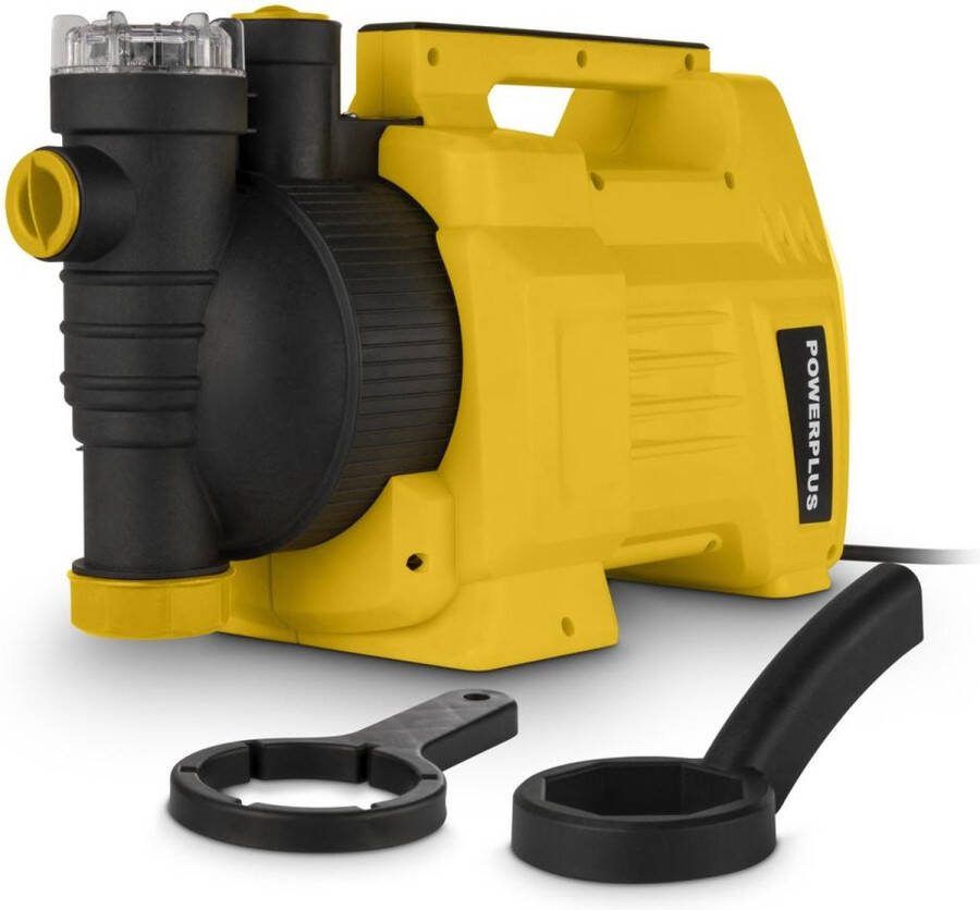 Powerplus Yellow POWXG9585 Inductiemotor Hydrofoorgroep 1000W Huis en Tuin