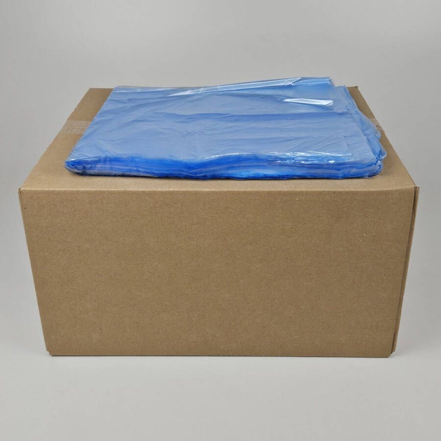 Powersterko Blauwe Kratzakken 1.000 Zakken 40 Liter HDPE 102cm x 63cm (Zakken Voor Kratten Kratzak 40 Liter HDPE Kratzakken)