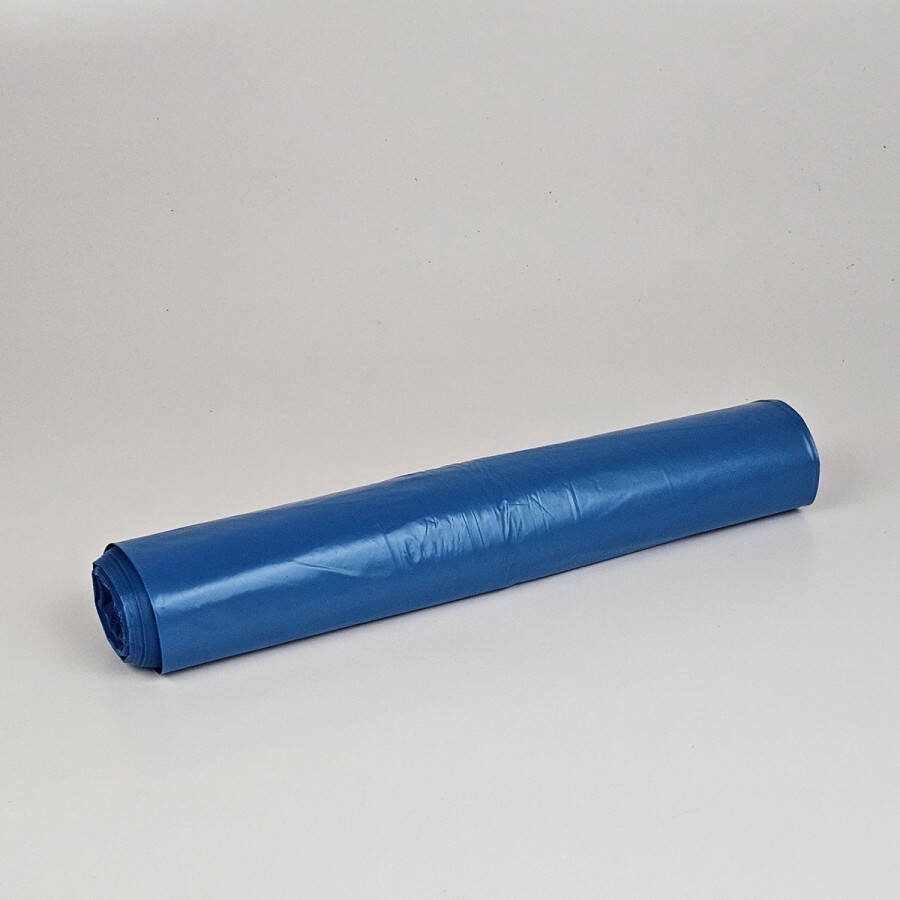Powersterko Blauwe Vuilniszakken 100 Zakken 80 Liter Gerecycled LDPE 70cm x 90cm (Sterke 80 Liter Vuilniszakken 80 Liter Afvalbak Zakken Hygiëne)