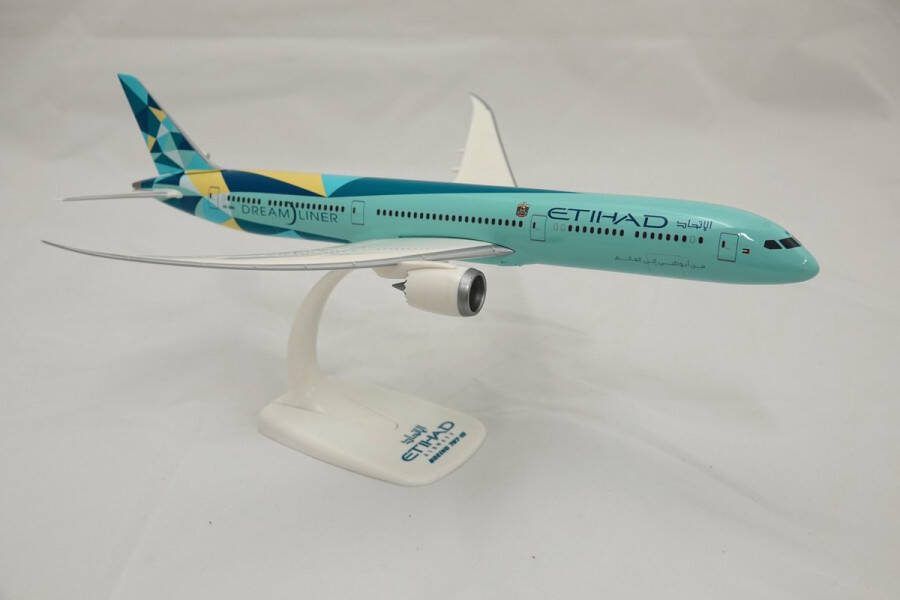 PPC Etihad schaalmodel vliegtuig Boeing 787-10 schaal 1:200 lengte 34 15cm