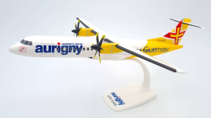 PPC Schaalmodel Aurigny ATR-72-600 schaal 1:100 lengte 27cm