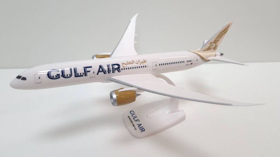 PPC Schaalmodel Gulf air Boeing vliegtuig 787-9 schaal 1:200 lengte 31 5cm