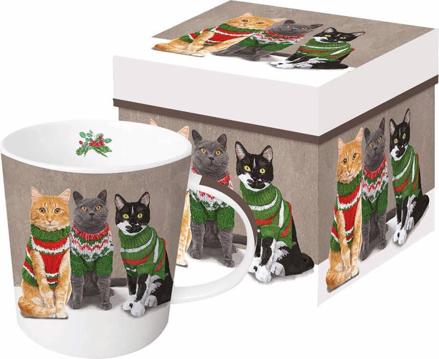 Ppd Tas Sweater Cats in geschenkdoosje