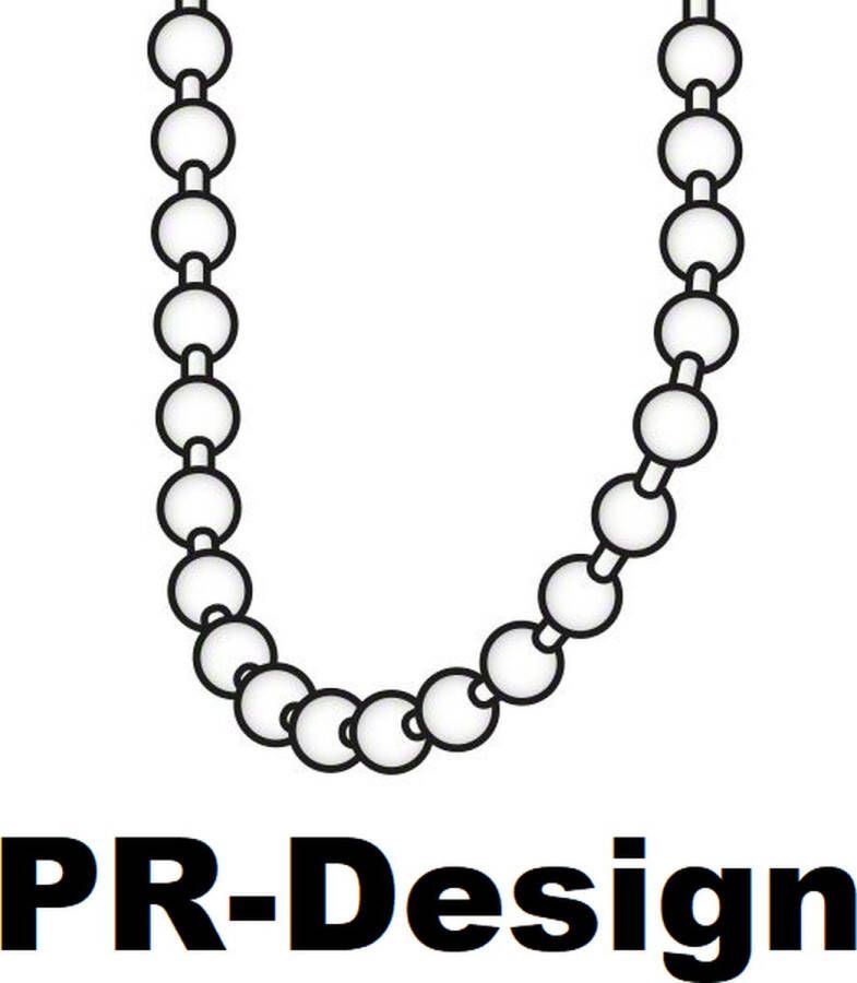 PR-Design M1 Raamdecoratie Metaal ketting per meter eindeloos rolgordijn vouwgordijn plisse jaloezie lamelrail