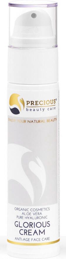 Precious Beauty Care Glorious Cream Dagcrème Nachtcrème Crème Vegan Anti-aging huidverzorging Huidverbetering Biologisch Dierproef vrij Alle huidtypes Gevoelige huid Droge huid Zeer droge huid Eczeem Acne – Rosacea