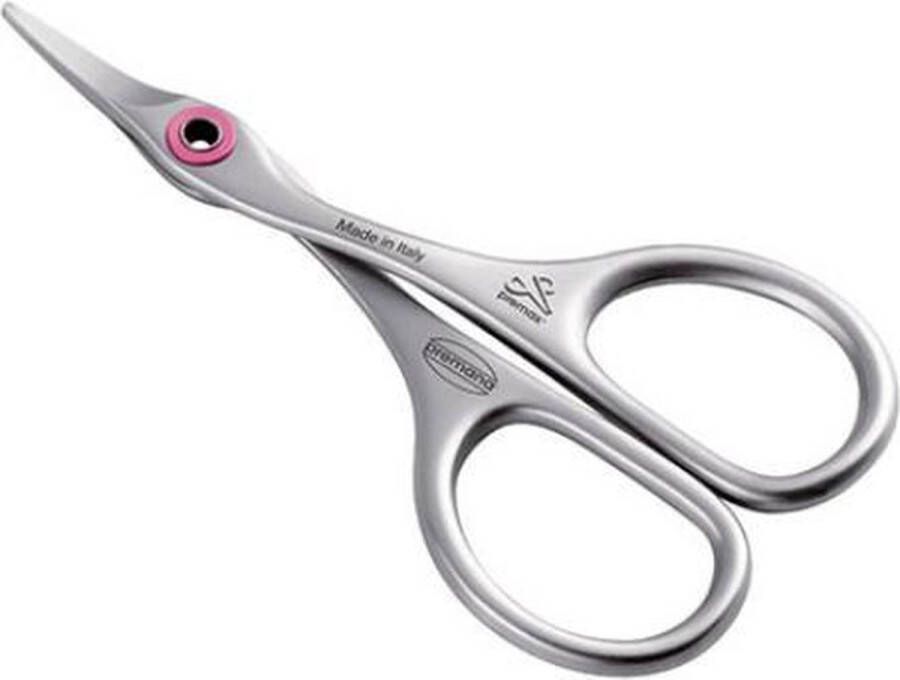 Premax Ringlock Pink Baby nagelschaar gebogen 9 5cm