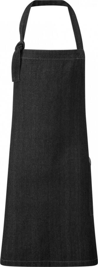 Premier Schort Tuniek Werkblouse Unisex One Size Black Denim 50% Katoen