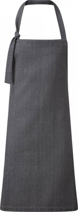 Premier Schort Tuniek Werkblouse Unisex One Size Grey Denim 50% Katoen