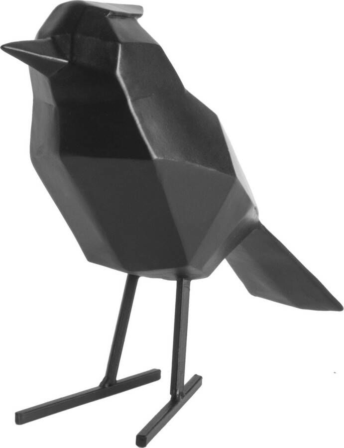 Present Time Decoratief Beeld Origami Vogel large zwart