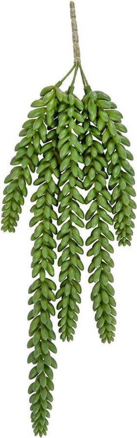 Present Time Kunstplant Bean Leaves Stem 17 Cm Groen
