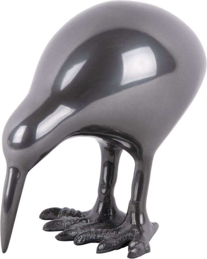 Present Time Ornament Bird Zwart 21x7.5x9.5cm Modern