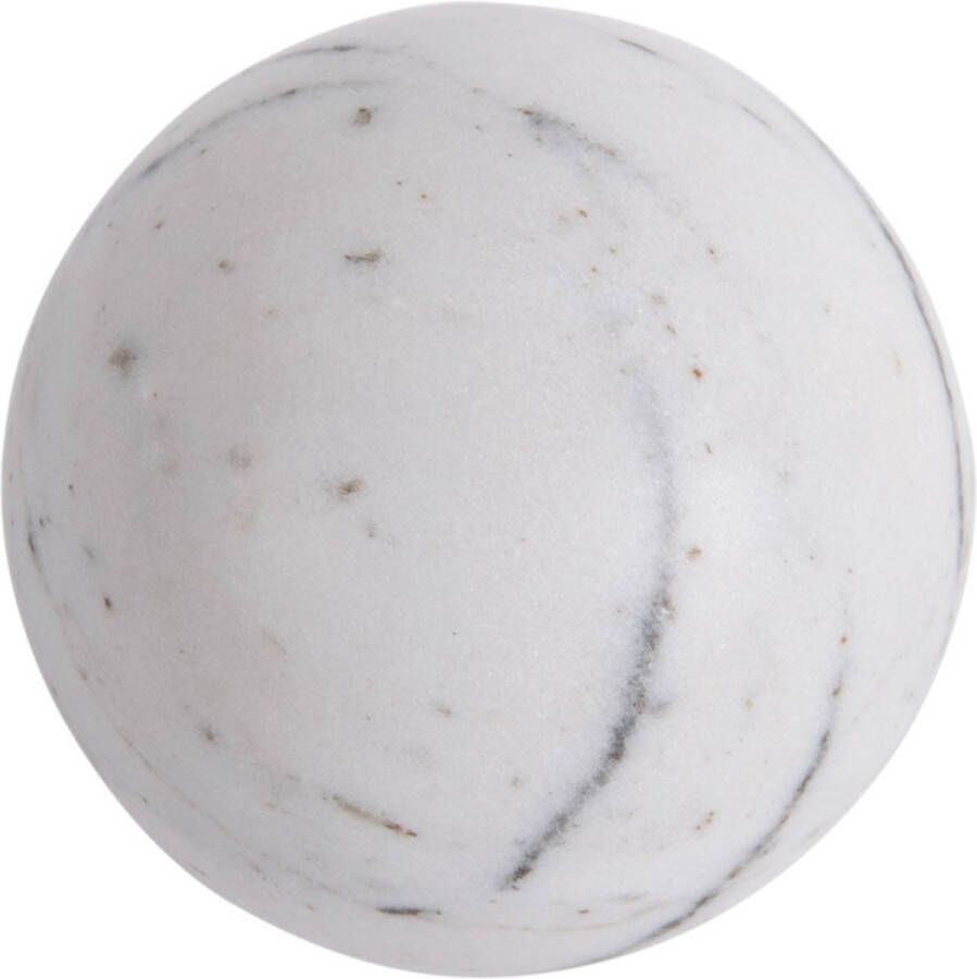Present Time Ornament Statue Ball Large Wit 10x10x10cm Modern