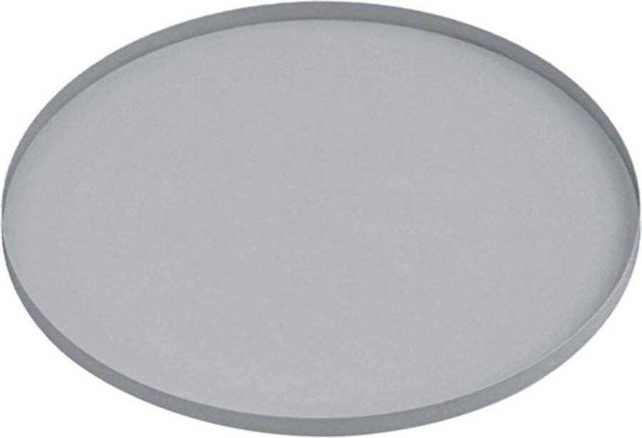 Present Time pt ( ) Round Decoratief dienblad IJzer � 5x1 5cm Muisgrijs