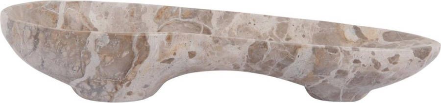 Present Time Schaal Organic Bruin 37x13x7cm Scandinavisch