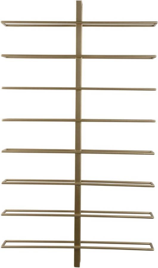 Present Time Wijnrek Dual Goud 52x8.5x90cm Modern - Foto 2