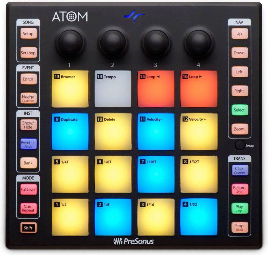 Presonus ATOM DAW controllers