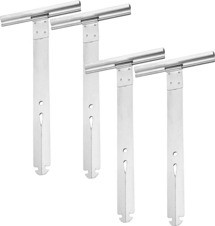 Primematik 190 mm stalen band voor rolgordijnen verpakking van 4 stuks