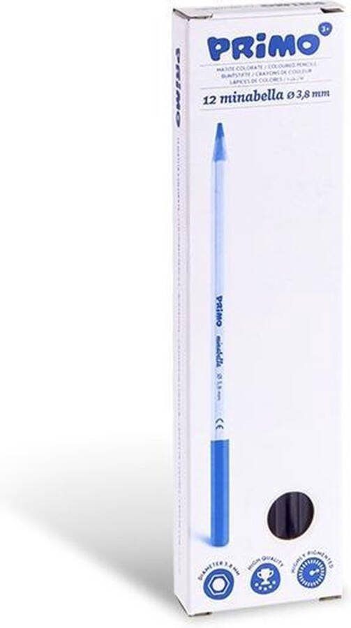 PRIMO 5235MBS500 kleurpotlood 12 stuk(s) Blauw