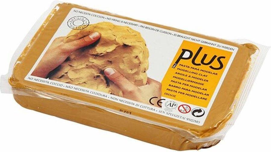 PRIMO Klei Zelfhardende Klei Okergeel DIY Kleien 1000gr 1 stuk