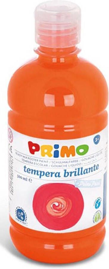 PRIMO Plakkaatverf Tempera 500 Ml Oranje