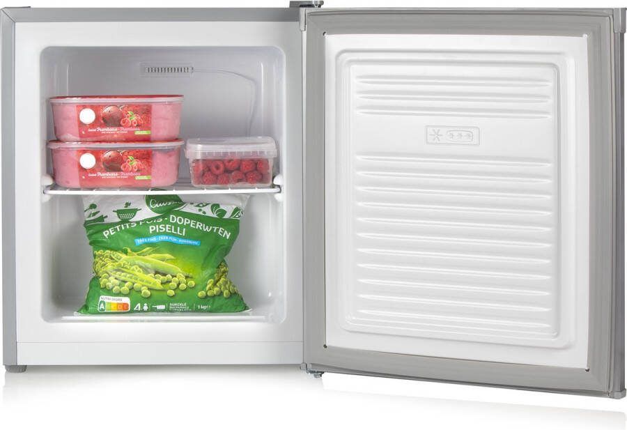 Primo PR105DV Mini vriezer Kleine Diepvries Vrijstaand 33L F Zilver